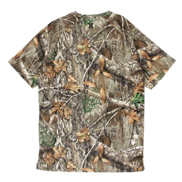 Hurley Realtree UPF 50+ Quick Dry Men's Camo Short Sleeve Shirt XL - Picture 2 of 3